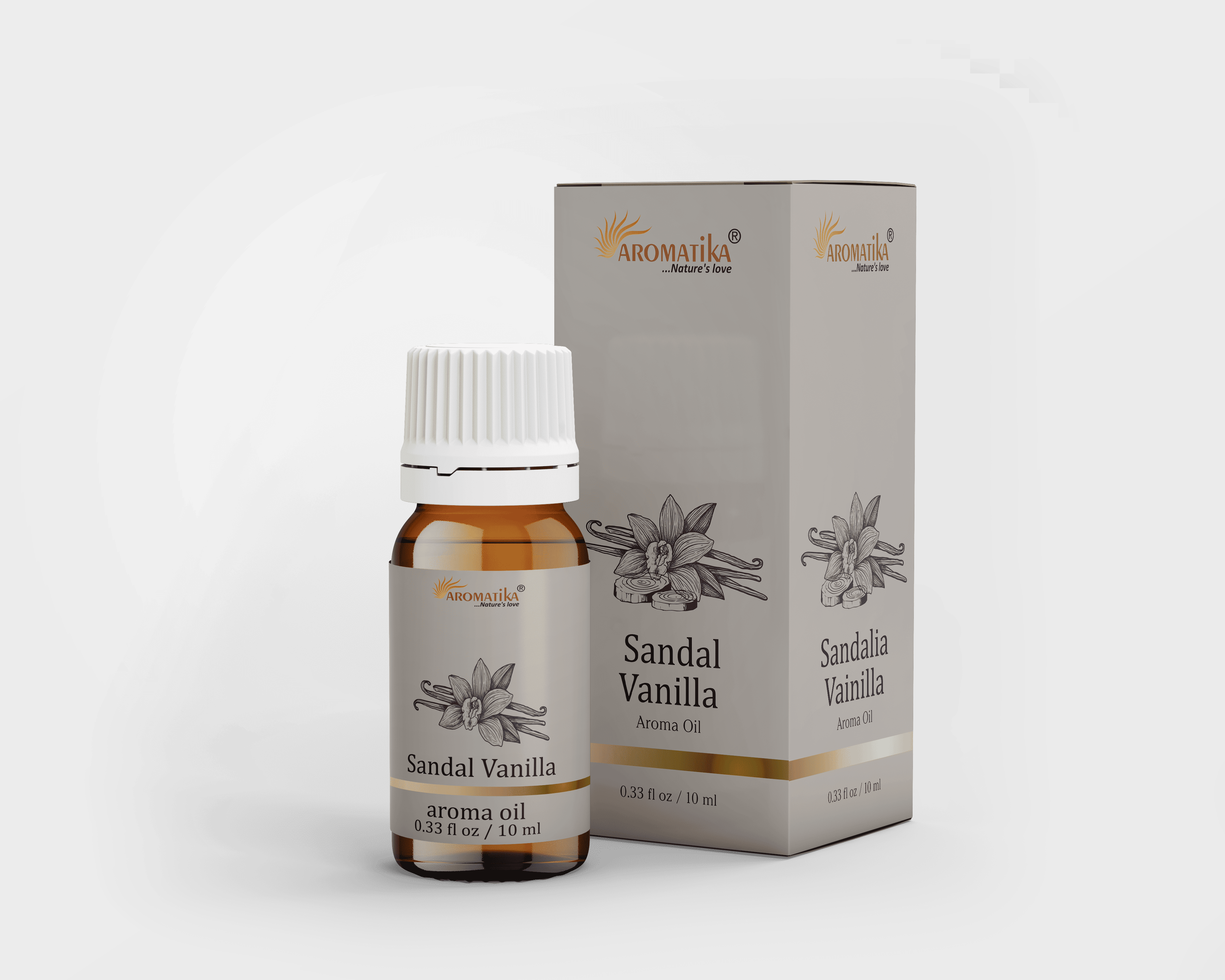 aromatika-aroma-oil-sandal-vanilla-huile-10ml-cocooning image 1