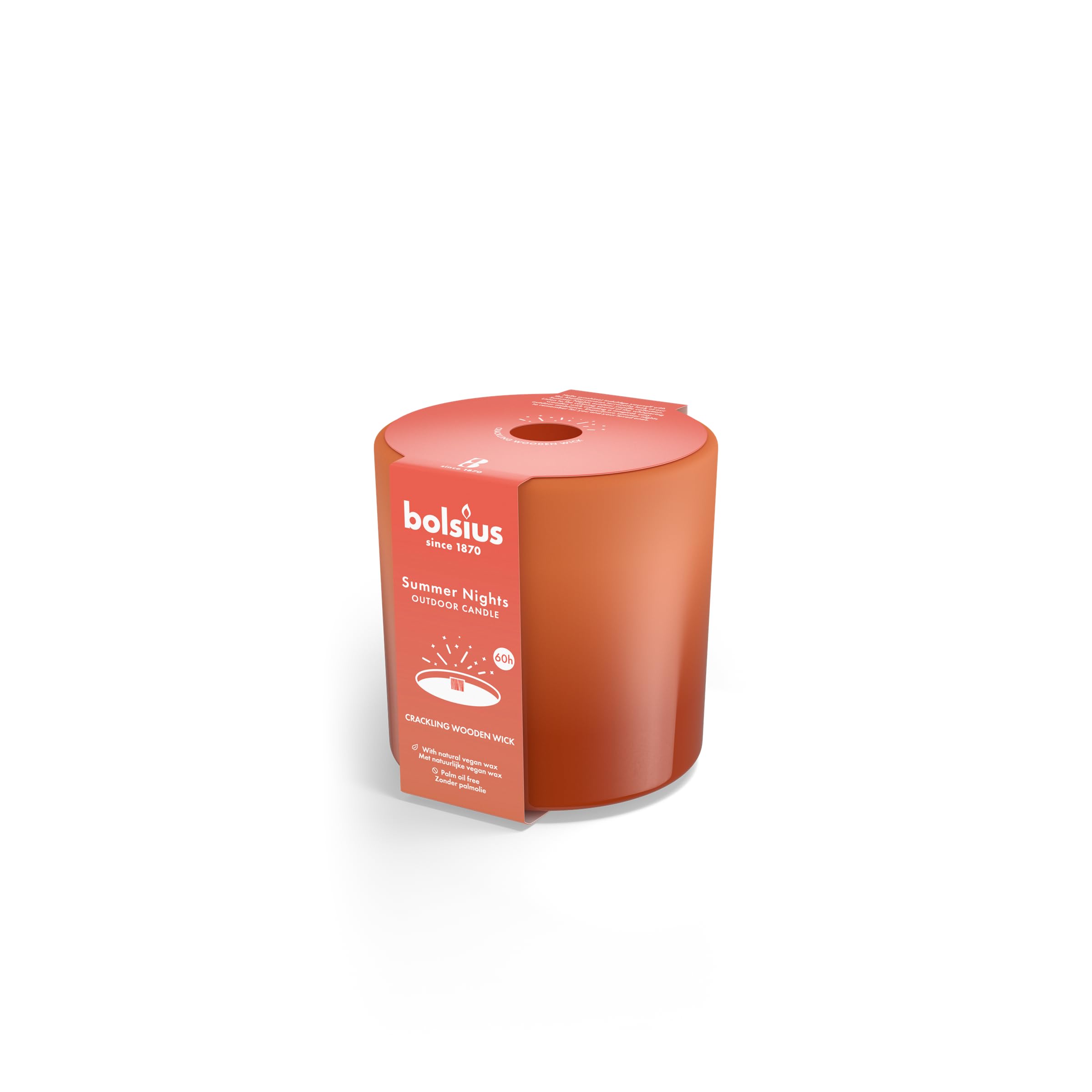 bolsius-summer-nights-bougie-ext-rieur-terracotta-60-h image 1
