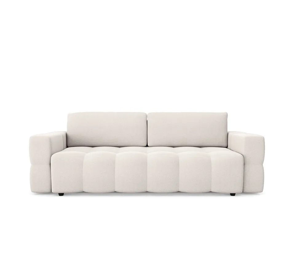 sia-gabriel-canap-convertible-cr-me-coffre-effet-noyer image 1