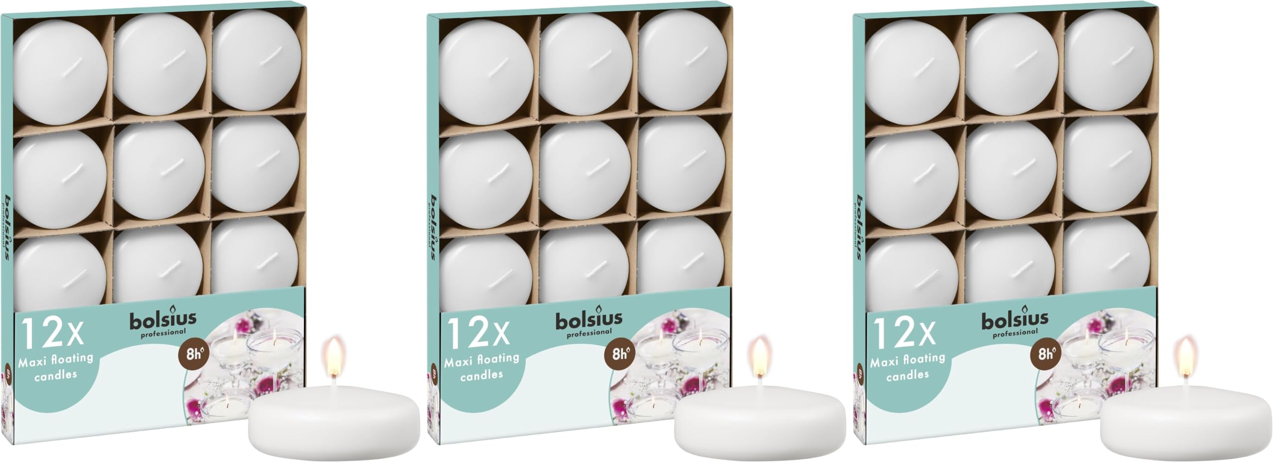 bolsius-maxi-bougie-flottante-blanche-8h image 8