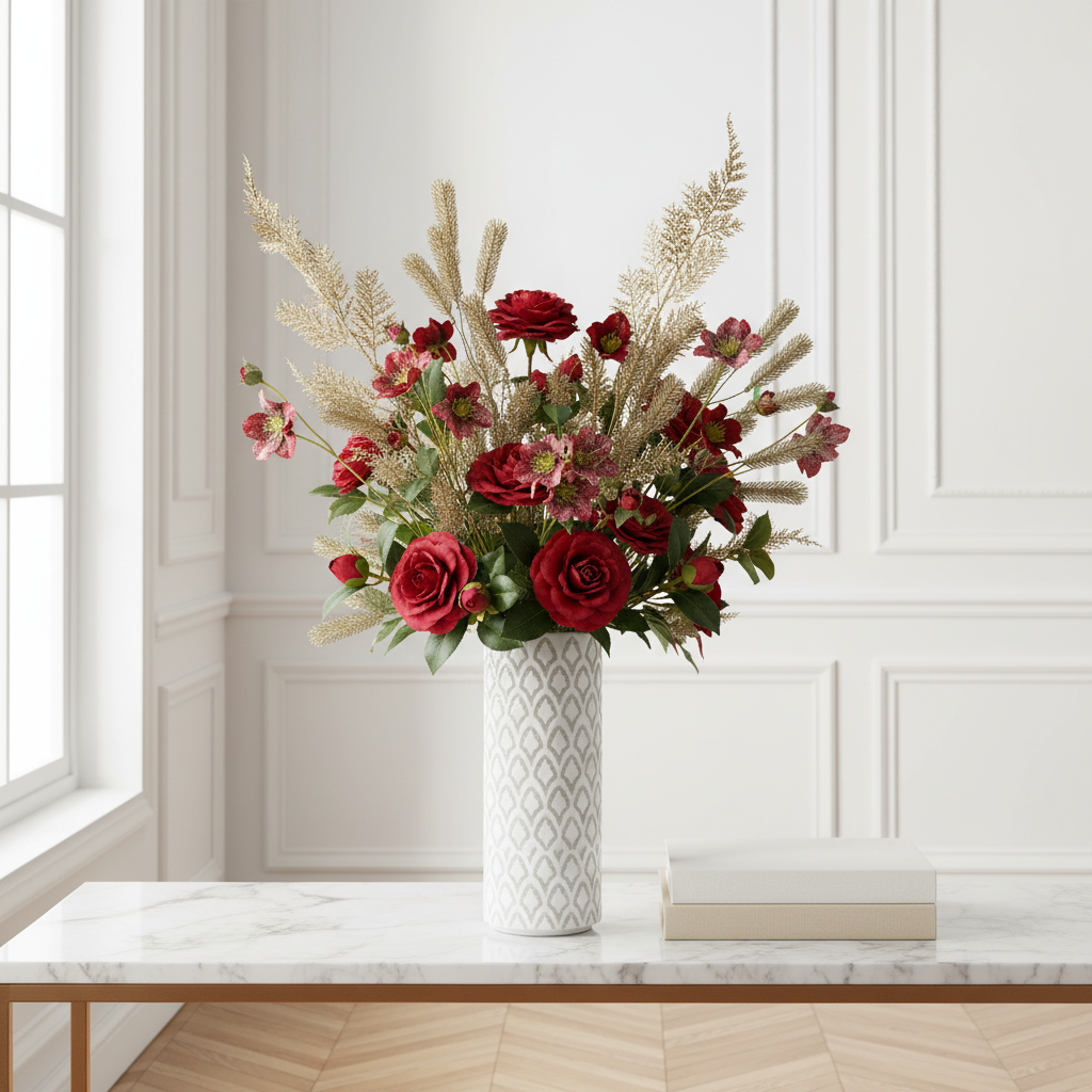 sia-noah-feuillage-foug-re-83-cm-dor-effet-m-tallique image 3