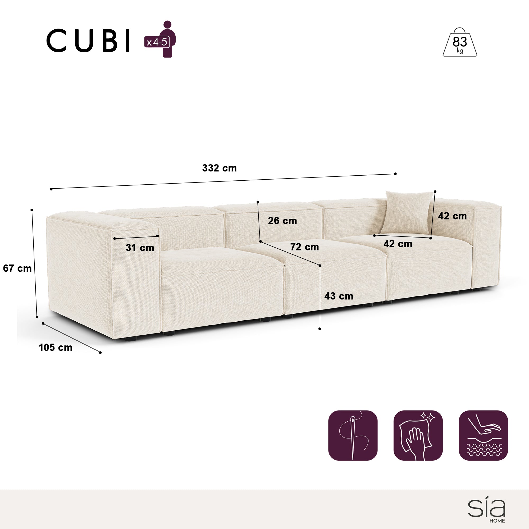 sia-deco-cubi-canap-modulable-332-cm-mousse-ressorts image 3