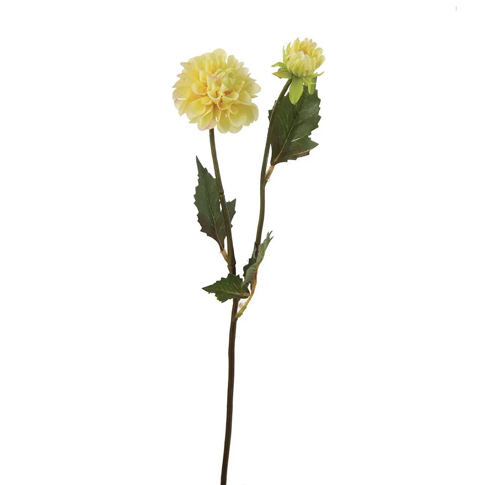 sia-deco-noah-andreas-tige-dahlia-rose-jaune-50cm image 1