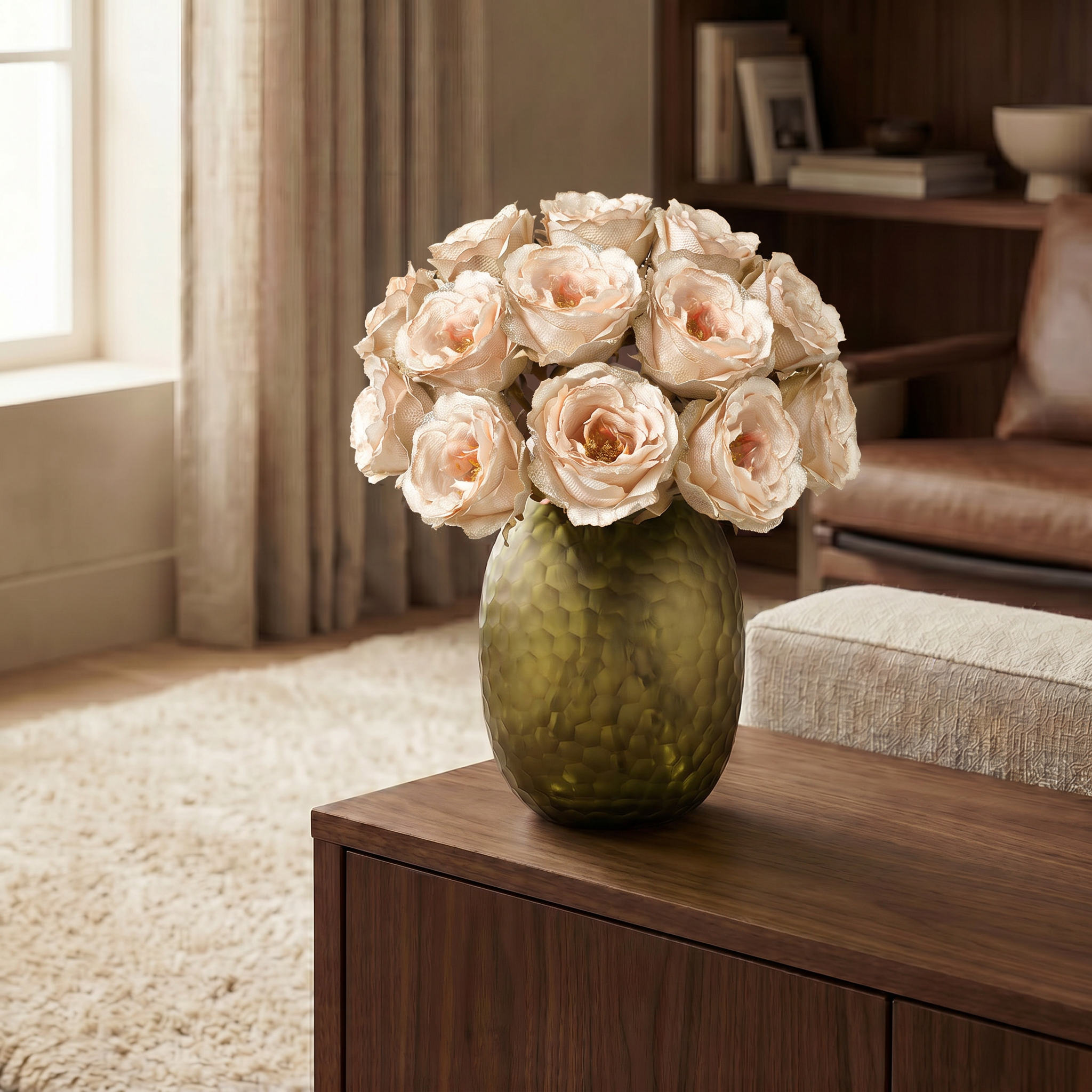 sia-noah-leslie-tige-rose-artificielle-marron-55-cm image 6