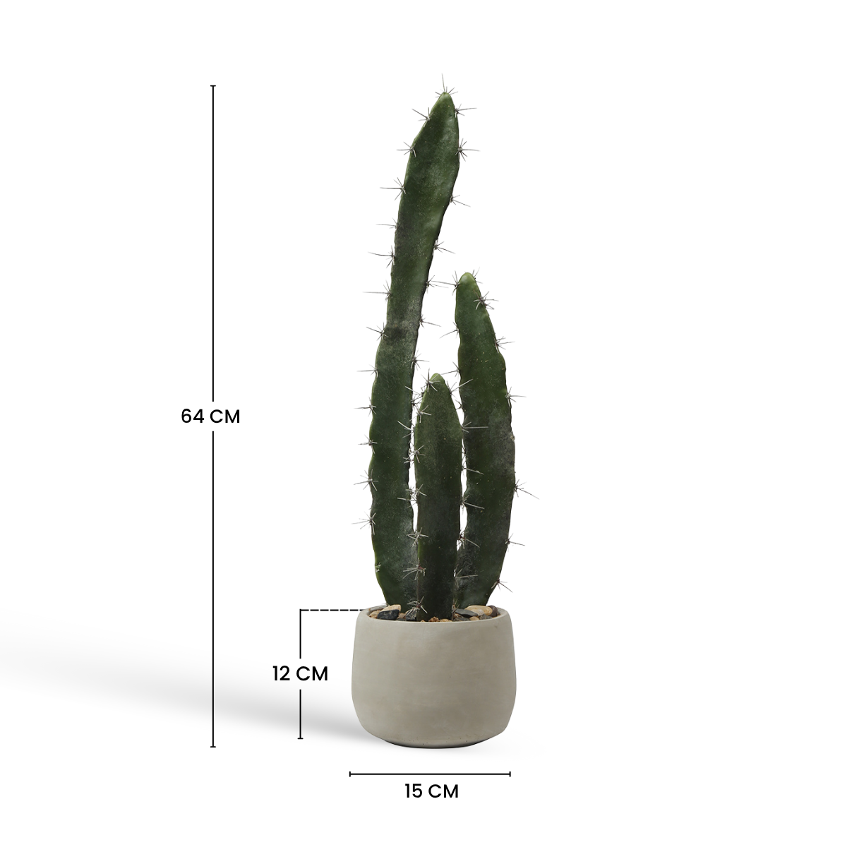 sia-deco-noah-cactus-plante-artificielle-vert-64-cm-pot-gris image 6