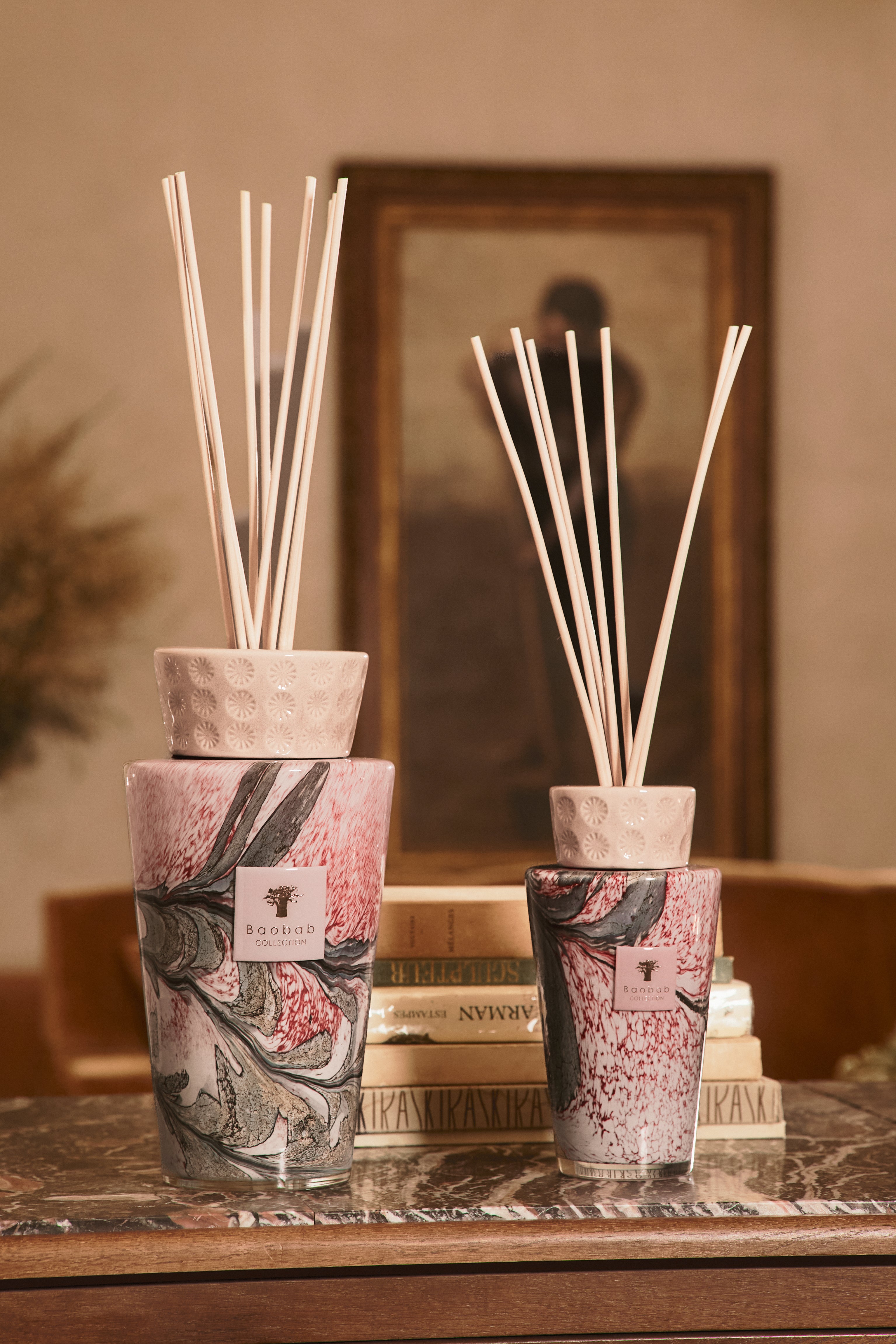 baobab-leaves-manon-totem-diffuseur-2l-verre-framboise image 2