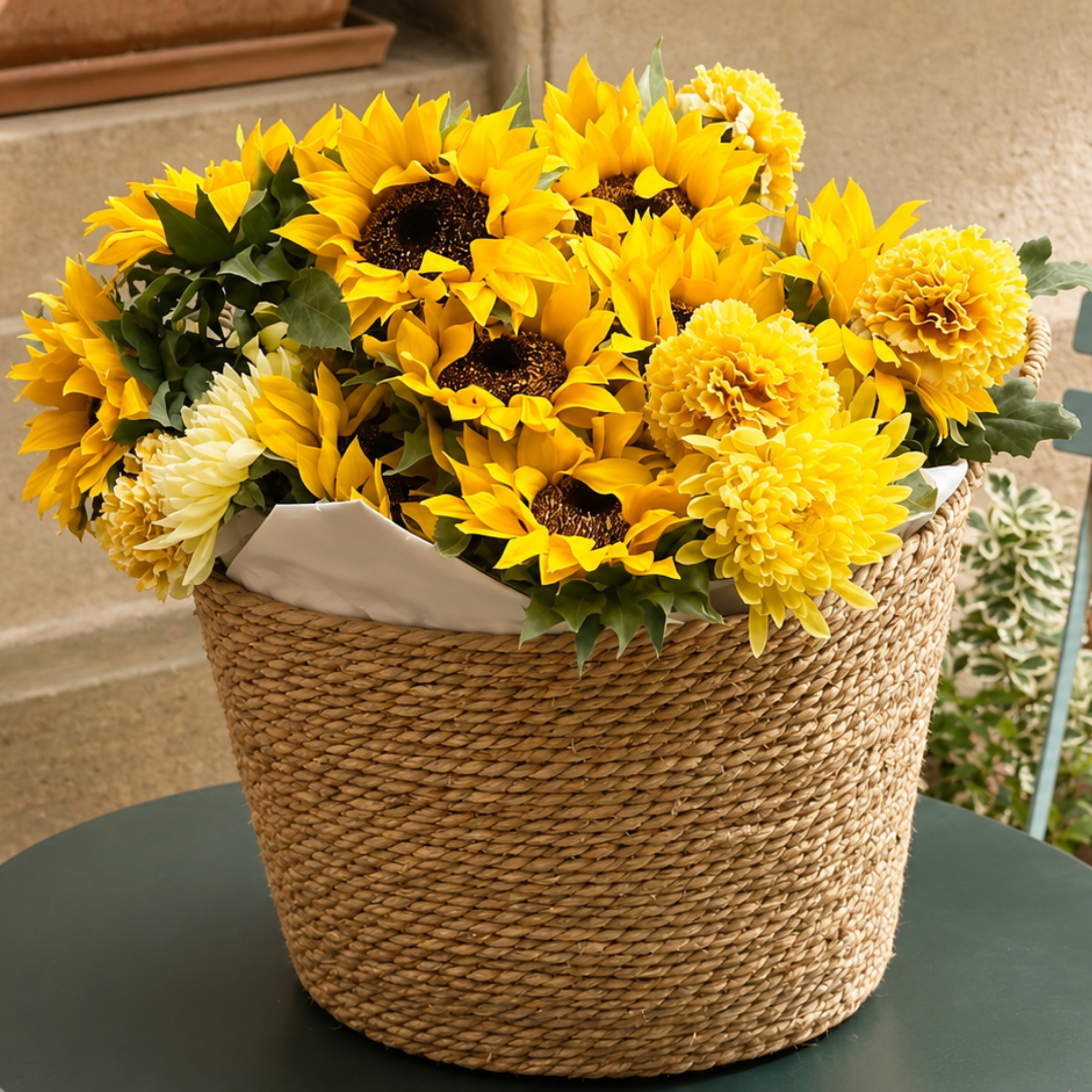 sia-noah-tige-tournesol-jaune-70-cm-artificielle image 2