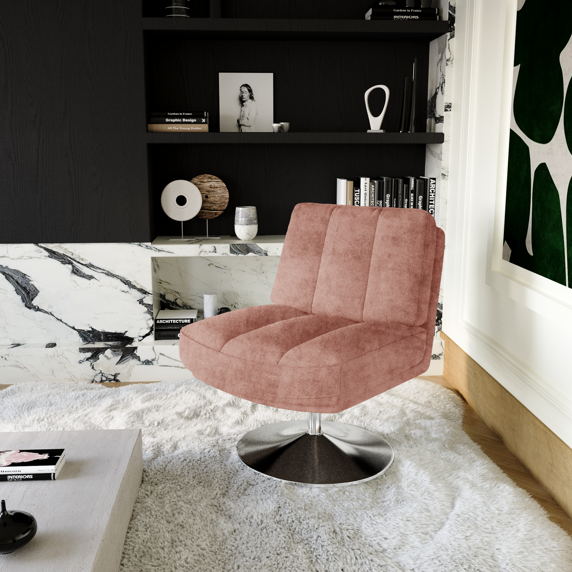 sia-jena-timeless-fauteuil-pivotant-bordeaux-tissu image 8