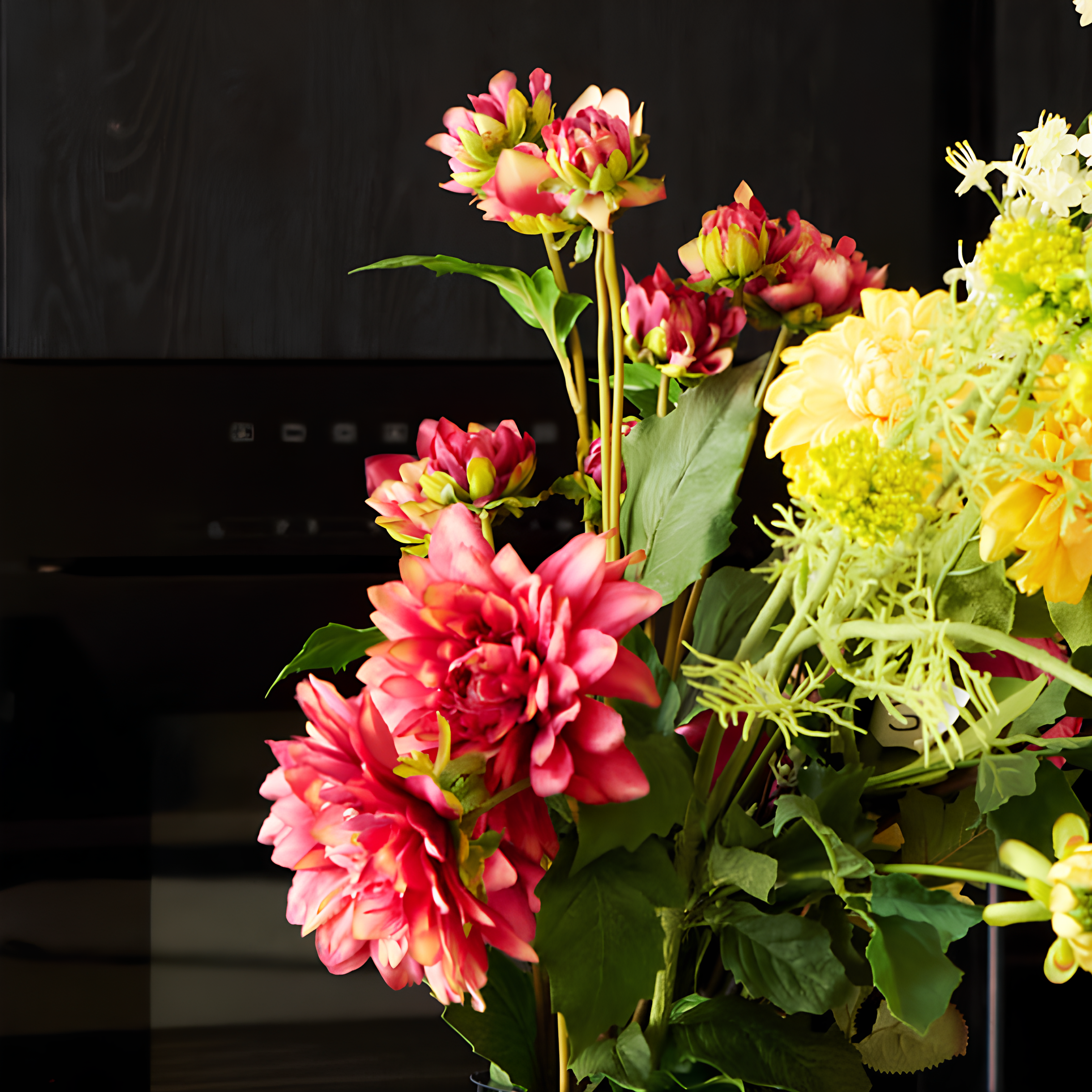 sia-deco-noah-clara-tige-dahlia-fuchsia-80-cm image 2