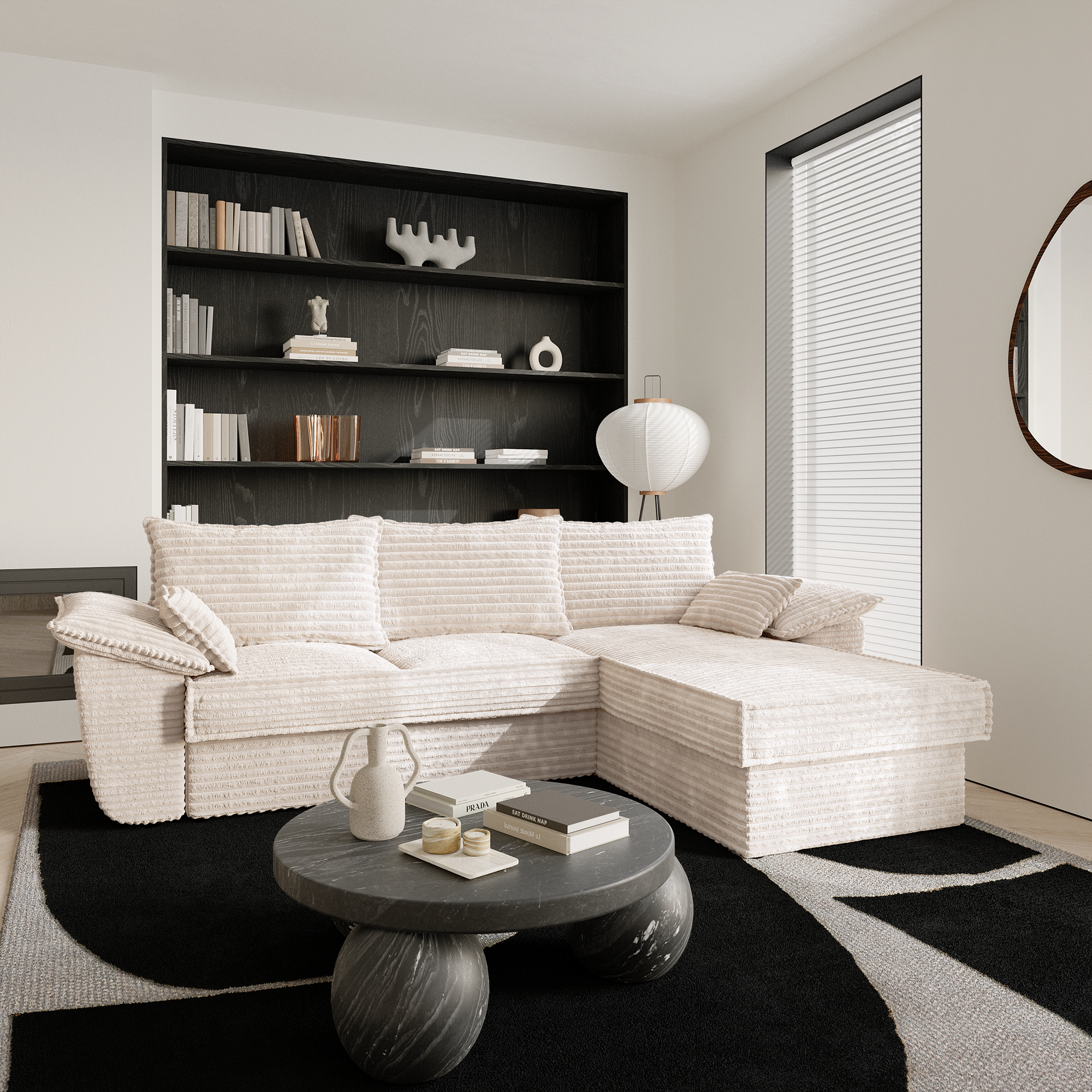 sia-deco-sasha-canap-convertible-angle-droit-cr-me image 2