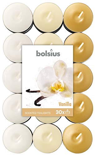 bolsius-true-scents-bougie-chauffe-plat-vanille-4h-lot-30 image 8