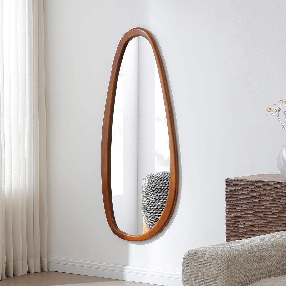 sia-victoria-miroir-organique-bois-clair-150x70-cm-ovale image 4