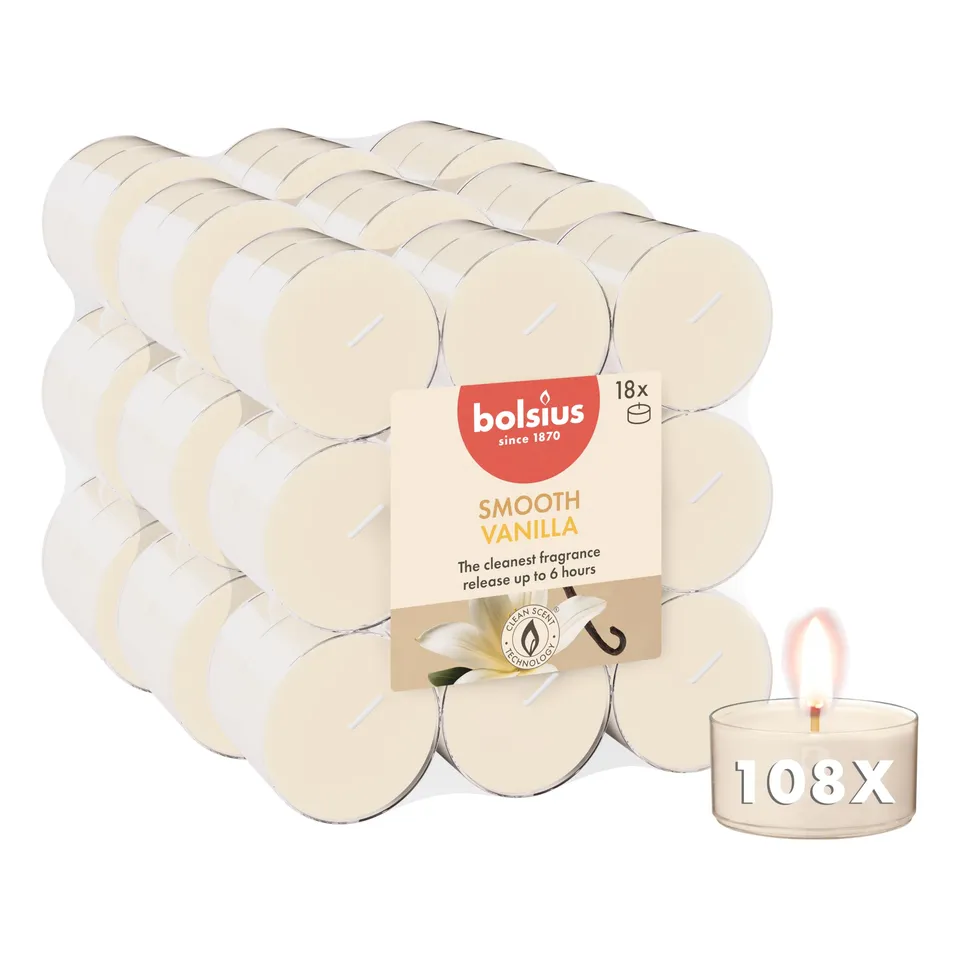 bolsius-vanille-bougies-chauffe-plat-parfum-es-108-pi-ces-6h-caramel image 1