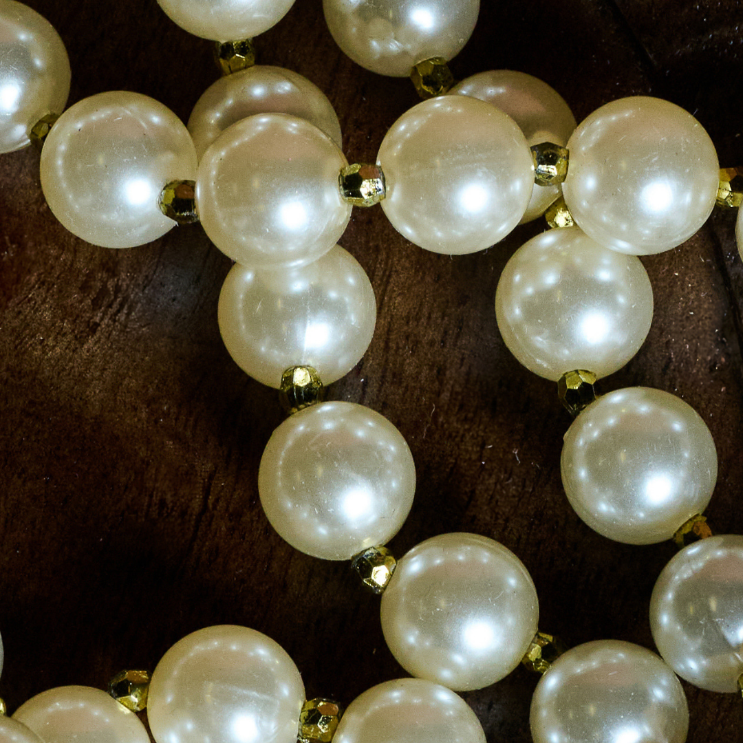 sia-noah-guirlande-de-perles-blanc-argent-180-cm image 4