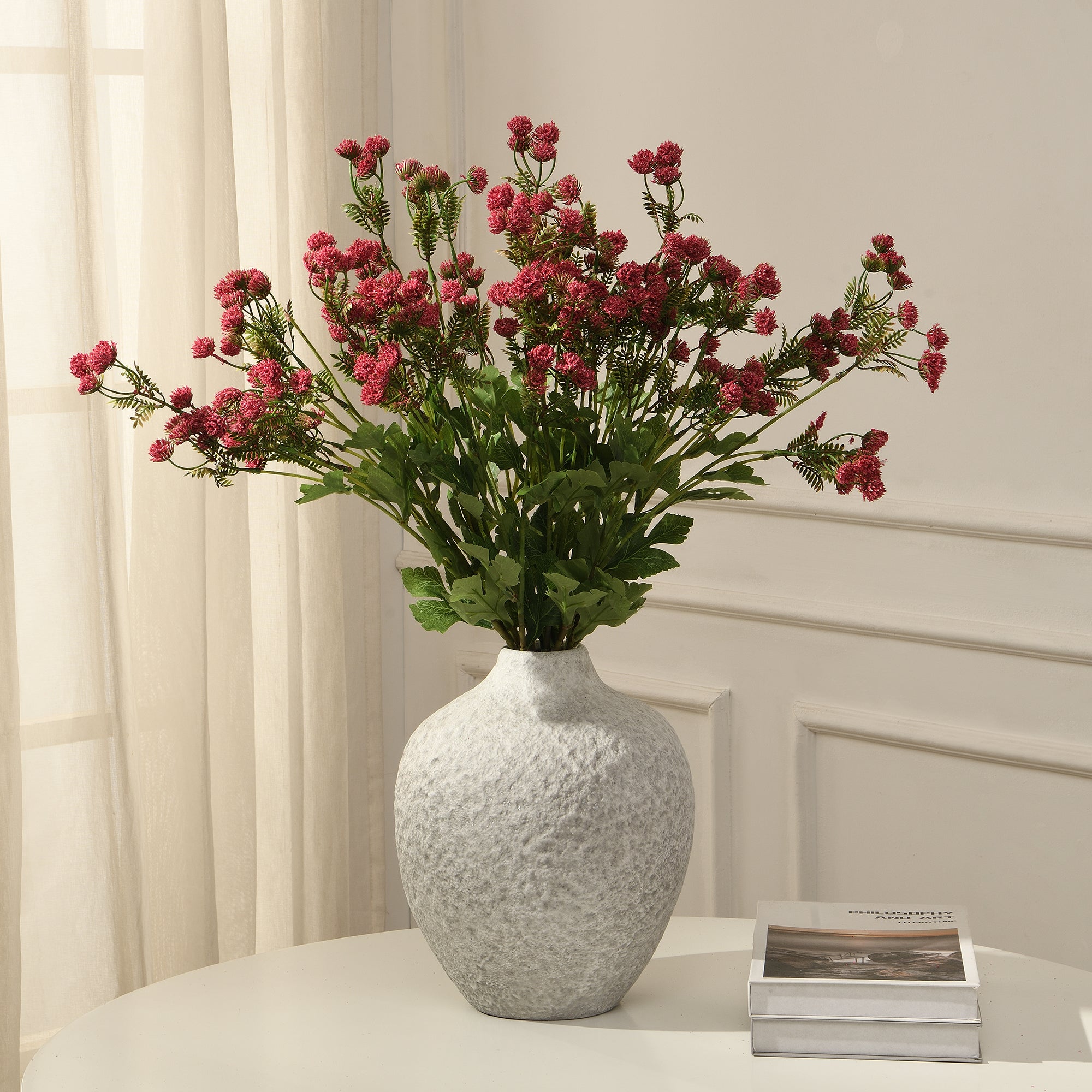 sia-noah-alch-mille-tige-fleur-artificielle-fuchsia-68-cm image 2