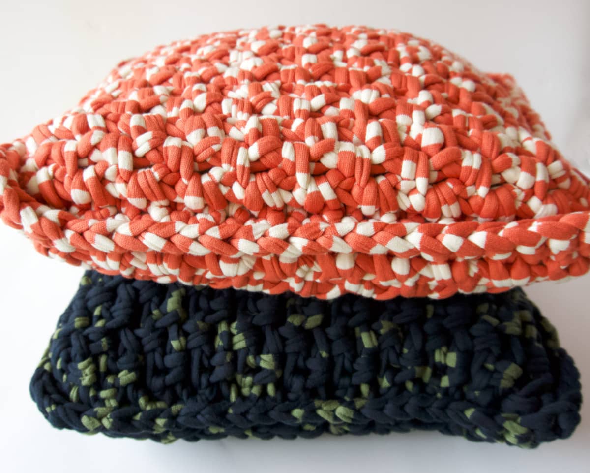 am-cla-coussins-coussin-crochet-orange-blanc-40x40-coton image 5