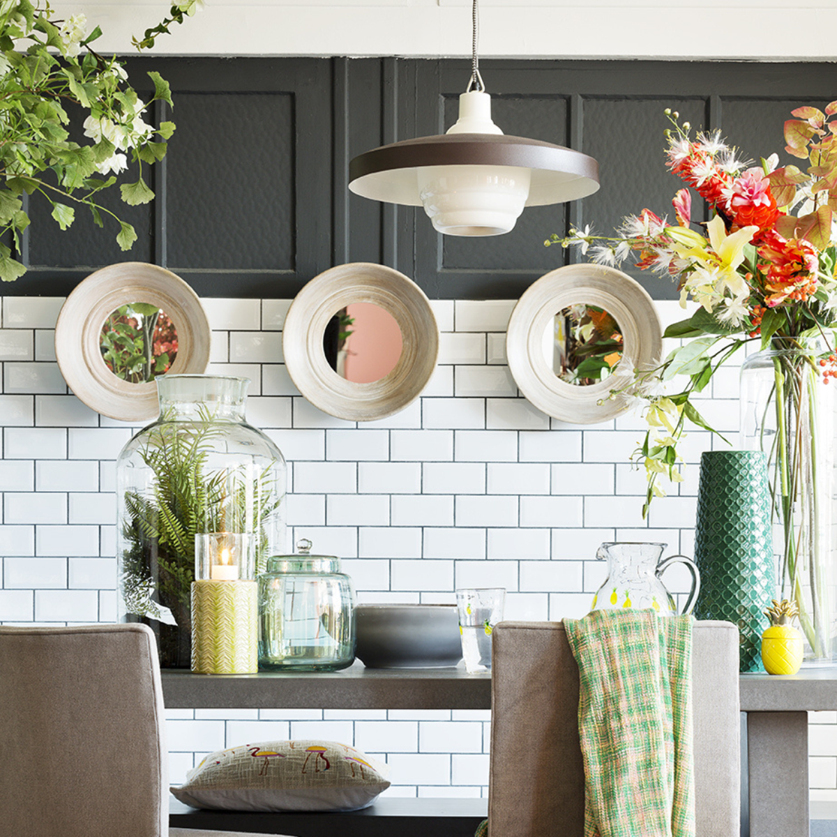 sia-deco-nora-plafonnier-porcelaine-r-tro-blanc-e27 image 2