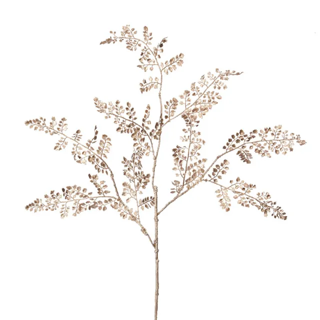 sia-noah-feuillage-foug-re-83-cm-dor-effet-m-tallique image 1