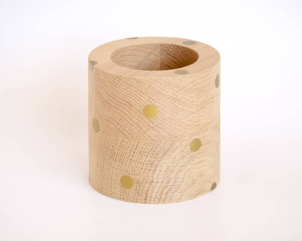 am-cla-pots-cache-pot-bois-rond-pois-dor-s-ch-ne-9-cm image 7