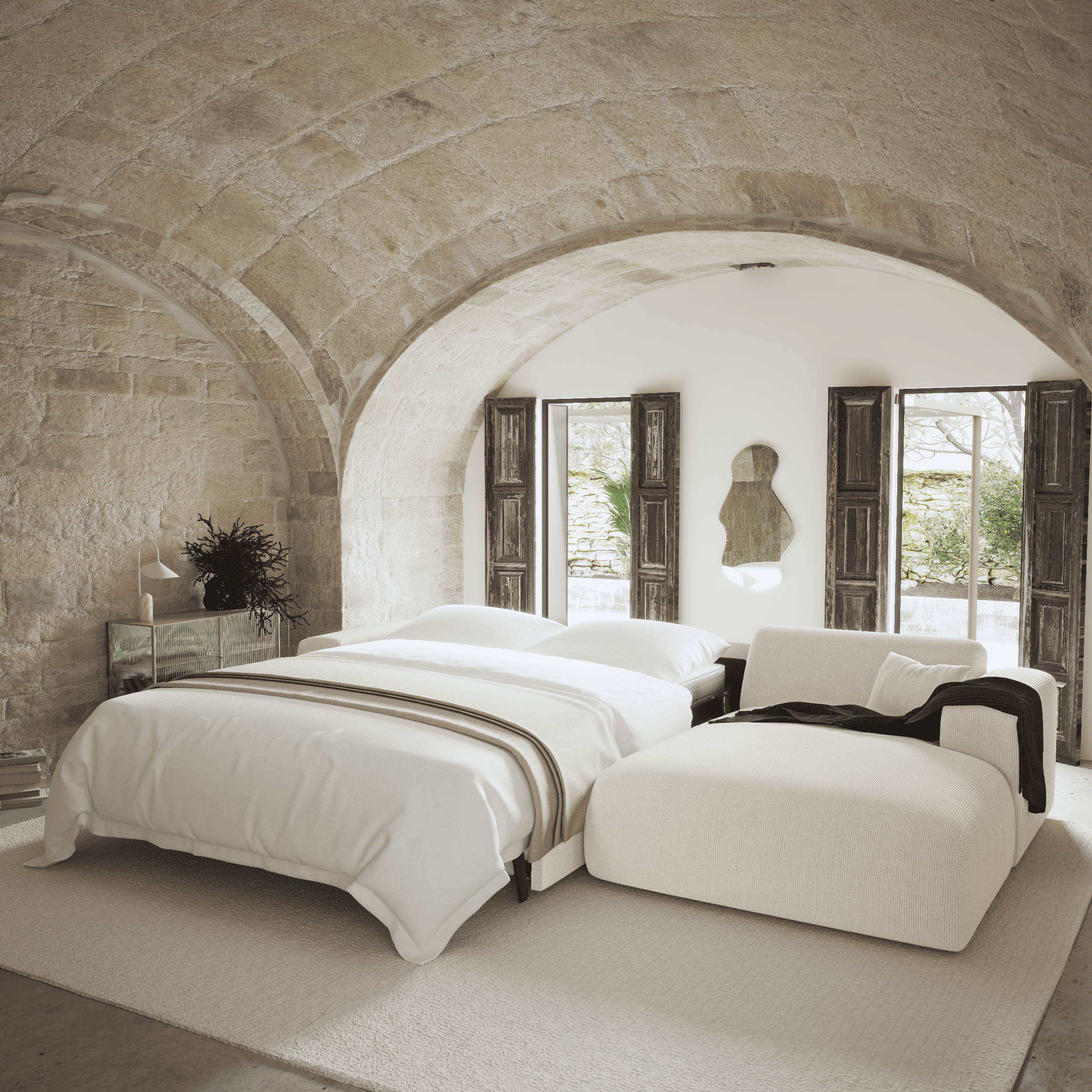 sia-myra-canap-convertible-angle-droit-cr-me-arrondi image 3