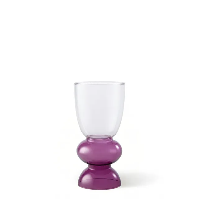 sia-deco-antica-sunrise-22-cm-vase-verre-violet image 1