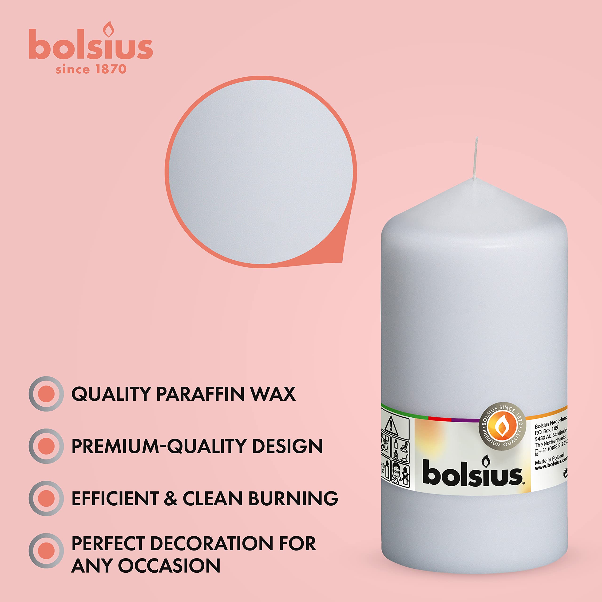 bolsius-bougies-piliers-150x80-mm-bougie-blanche-lot-8-65h image 5