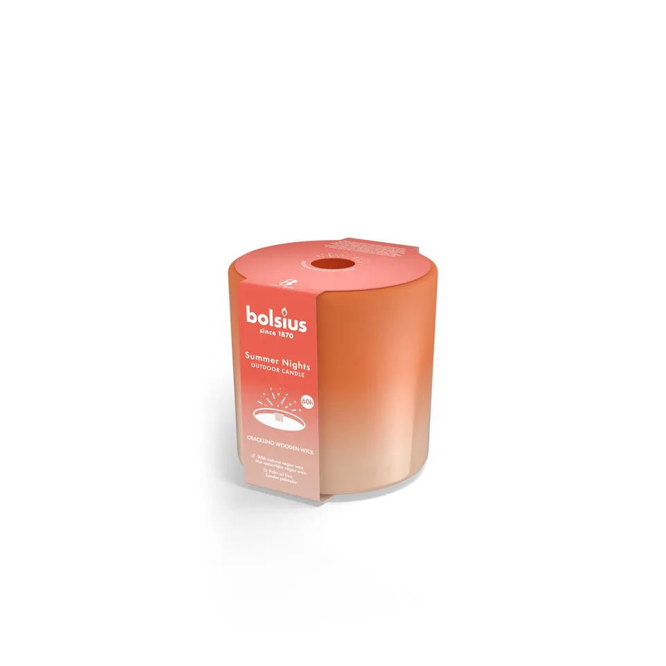 bolsius-summer-nights-bougie-ext-rieur-60h-terracotta image 1