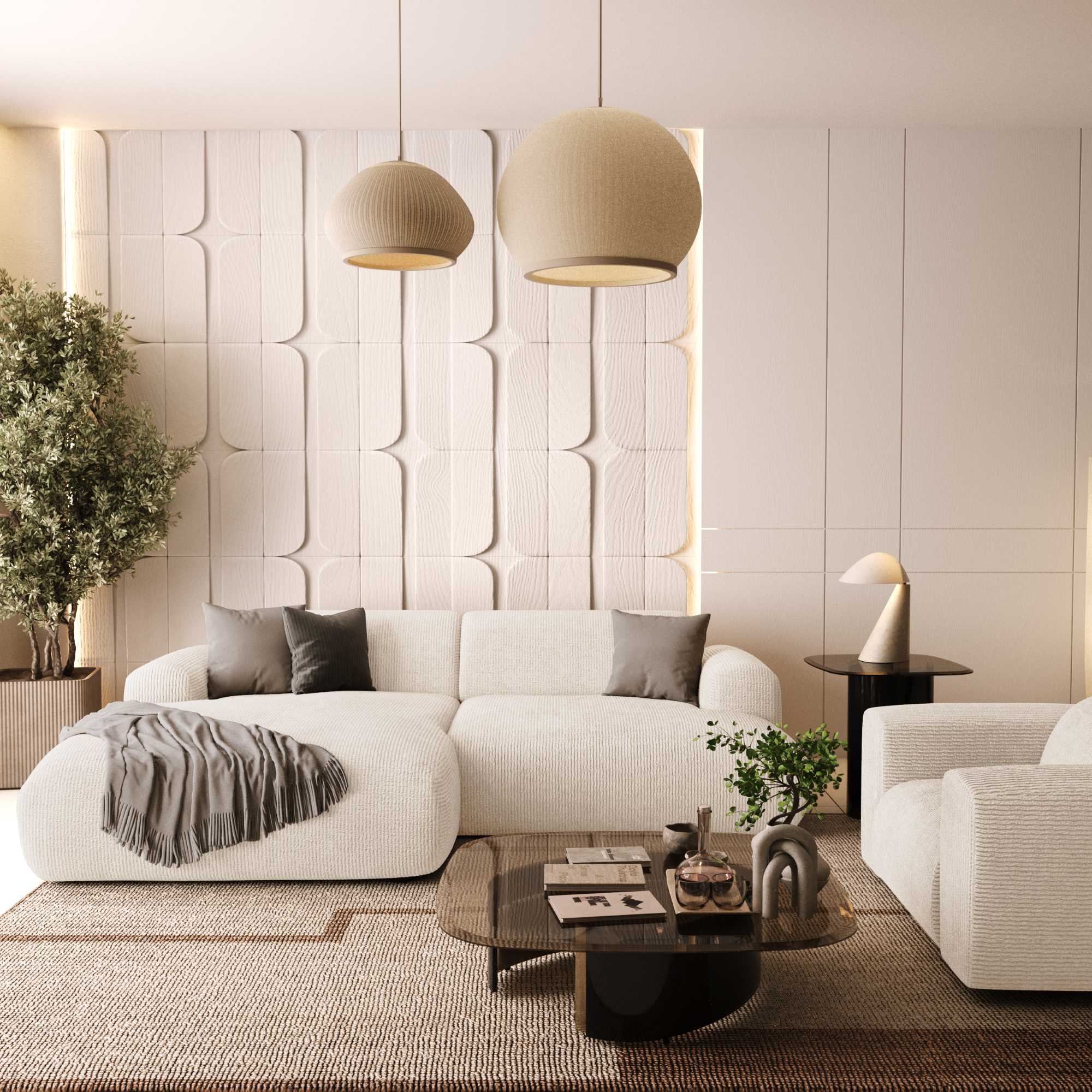 sia-deco-myra-canap-angle-gauche-5-places-beige image 2