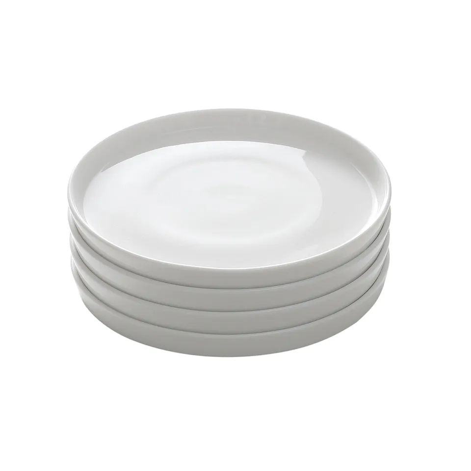 sia-alba-louise-assiettes-dessert-blanc-20-cm-lot-4-porcelaine image 1
