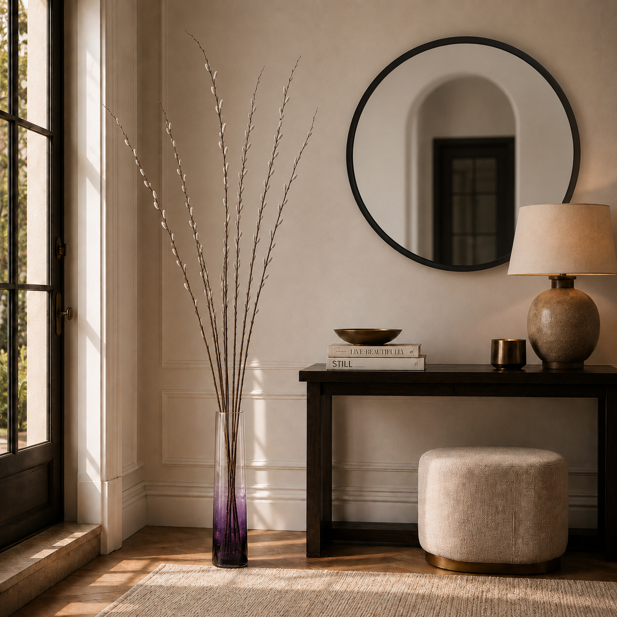 sia-alba-vase-verre-souffl-violet-40-cm image 2