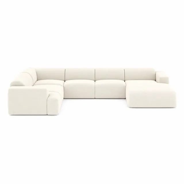 sia-deco-myra-canap-panoramique-droit-taupe-5-places image 1