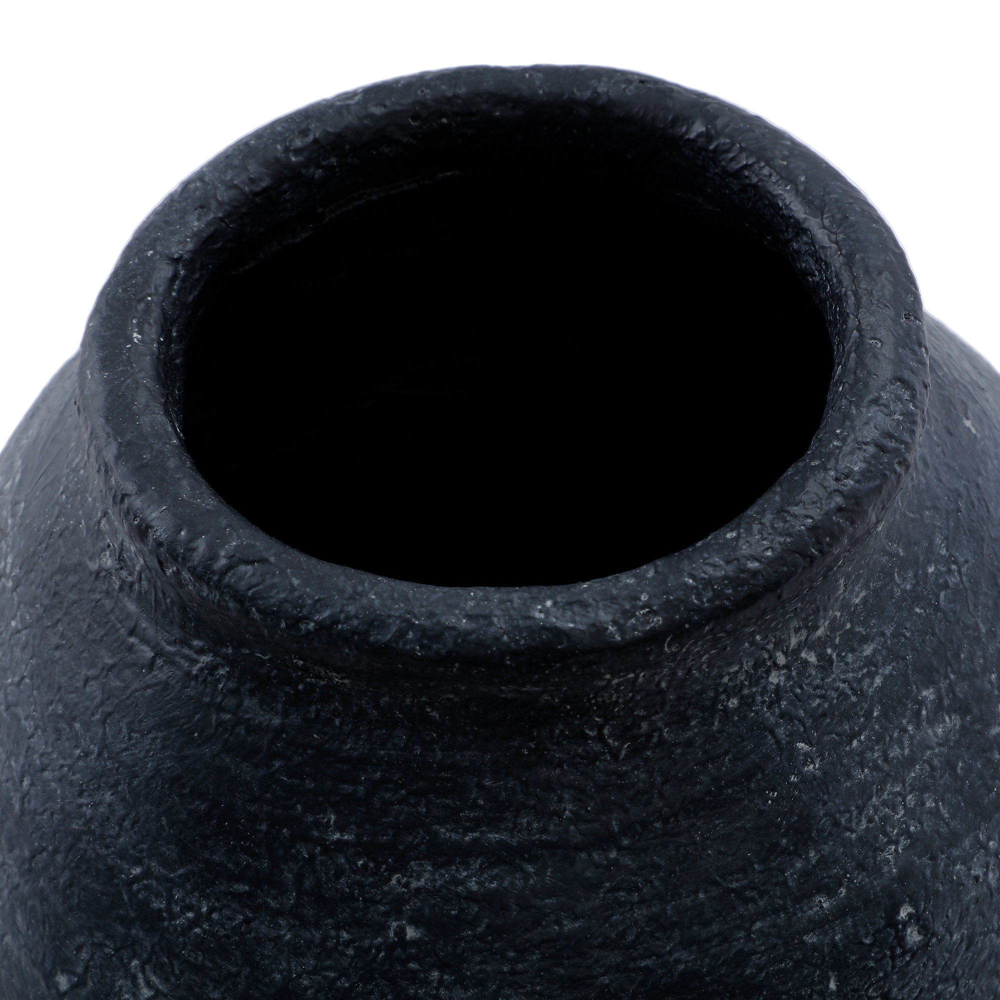 sia-deco-antica-elvea-vase-r-sine-noir-21-cm-craquel image 3