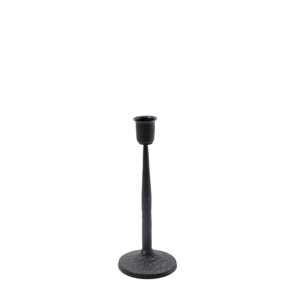 sia-deco-nalia-bougeoir-m-tal-noir-20-5-cm-chandelle image 1