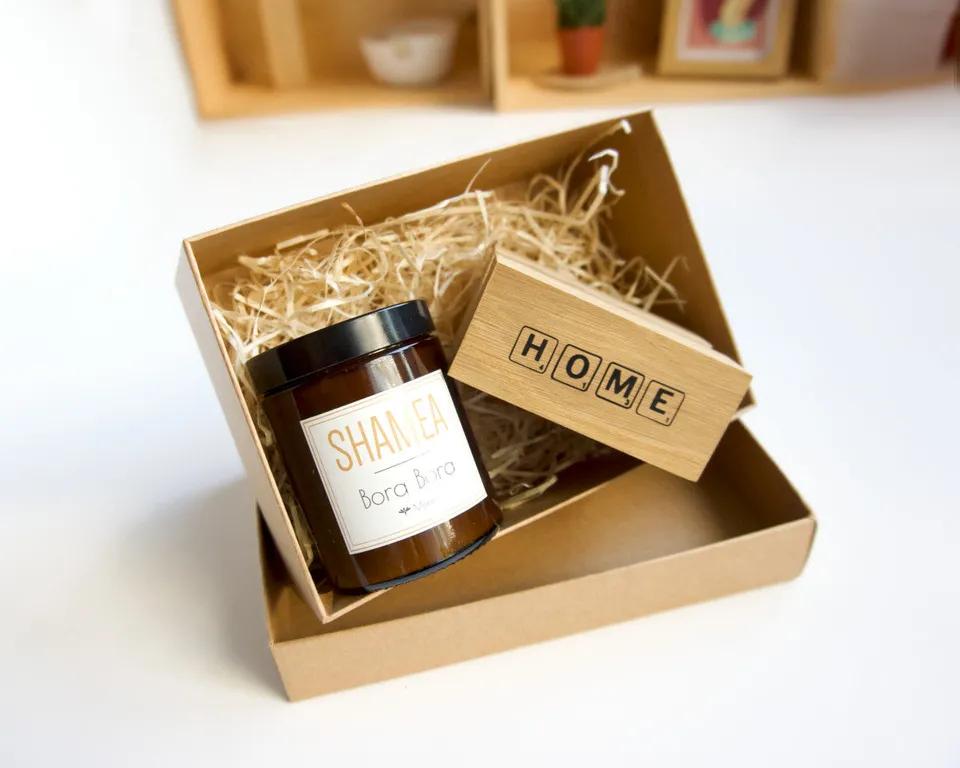 am-cla-coffret-cadeau-bougie-mono-support-t-l-phone-bois image 1