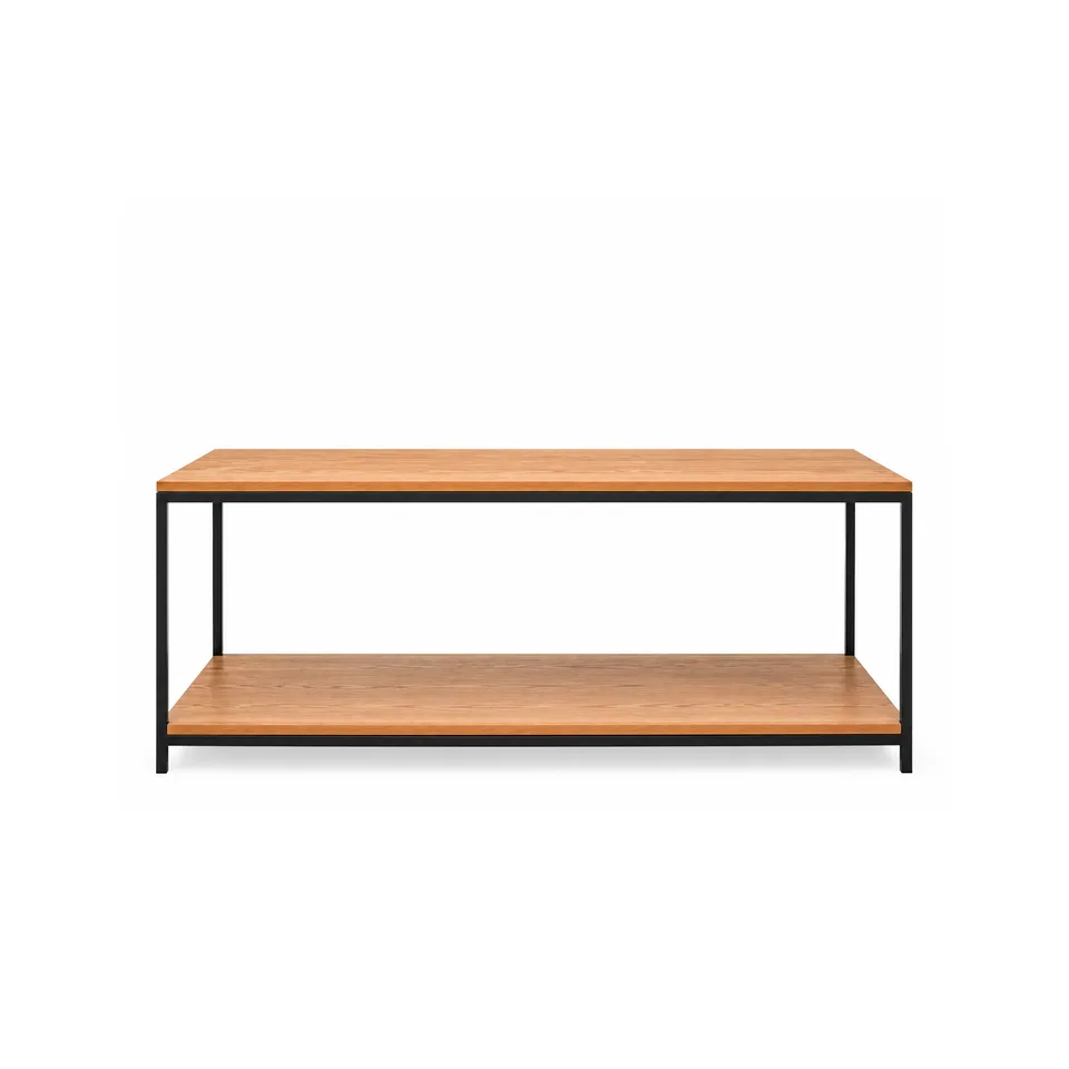 sia-deco-charlie-sis-table-rectangulaire-marron-73-cm-industriel image 1