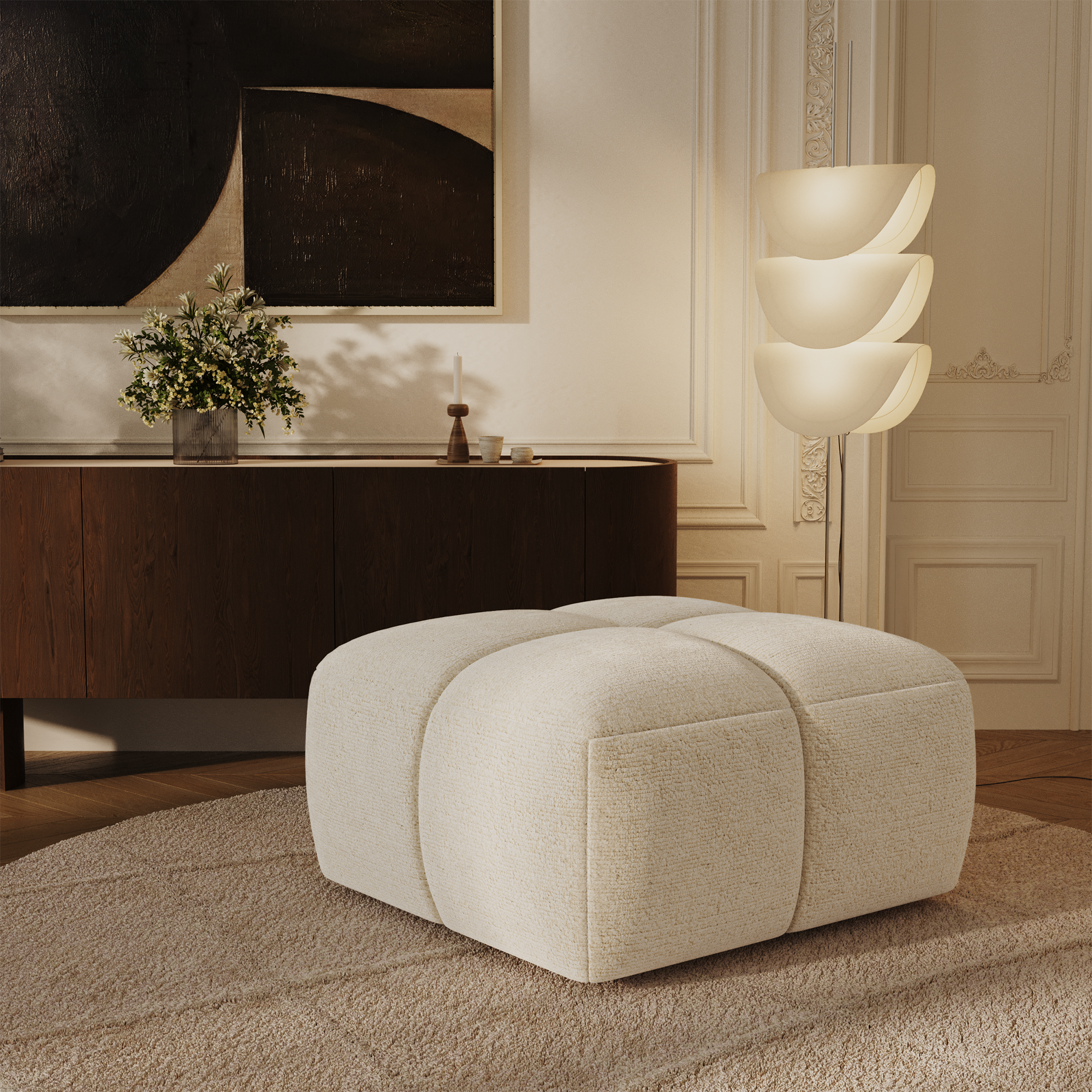 sia-deco-nubi-pouf-cr-me-modulable-mousse-ressorts image 2