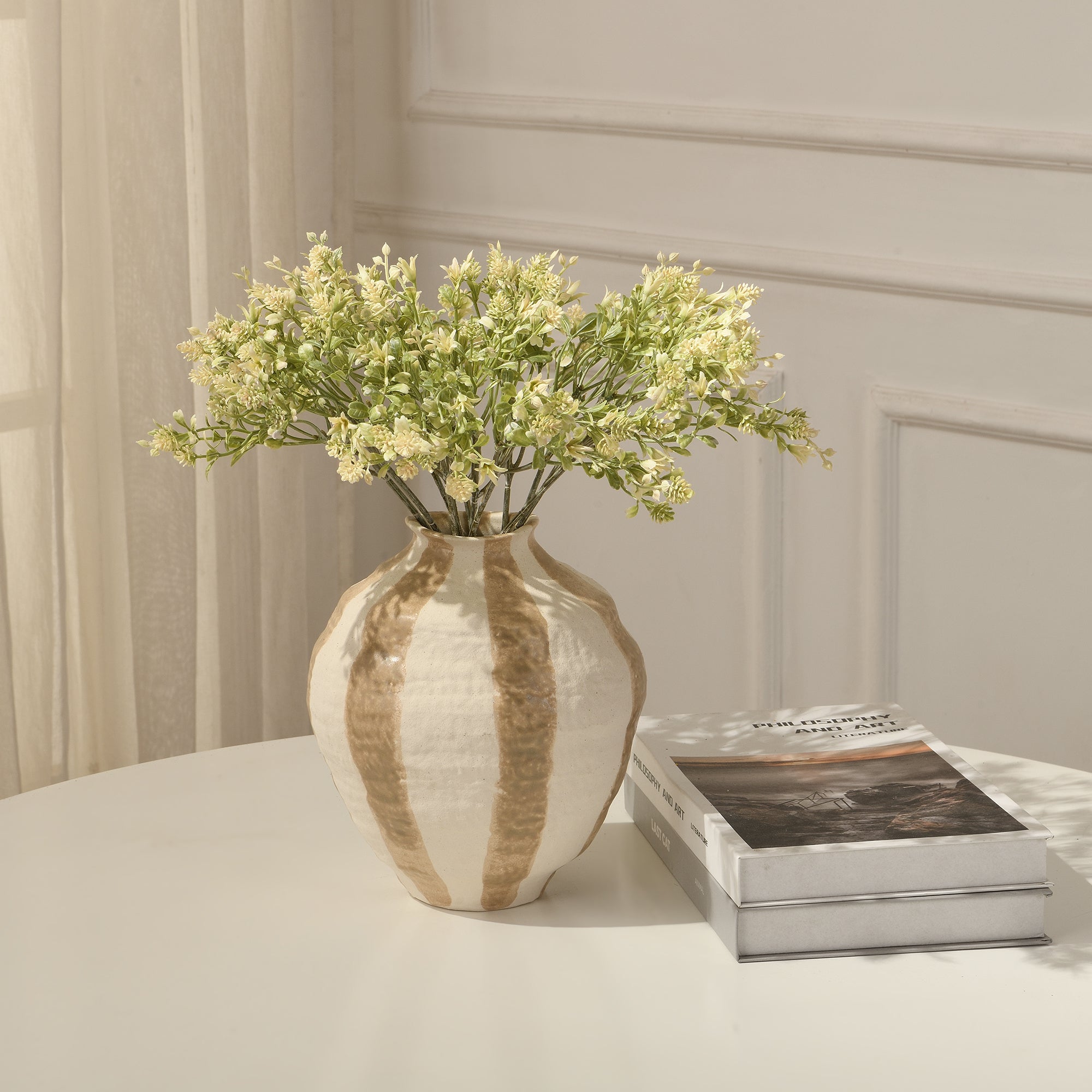 sia-deco-noah-bouquet-fleurs-artificielles-blanc-40-cm image 2