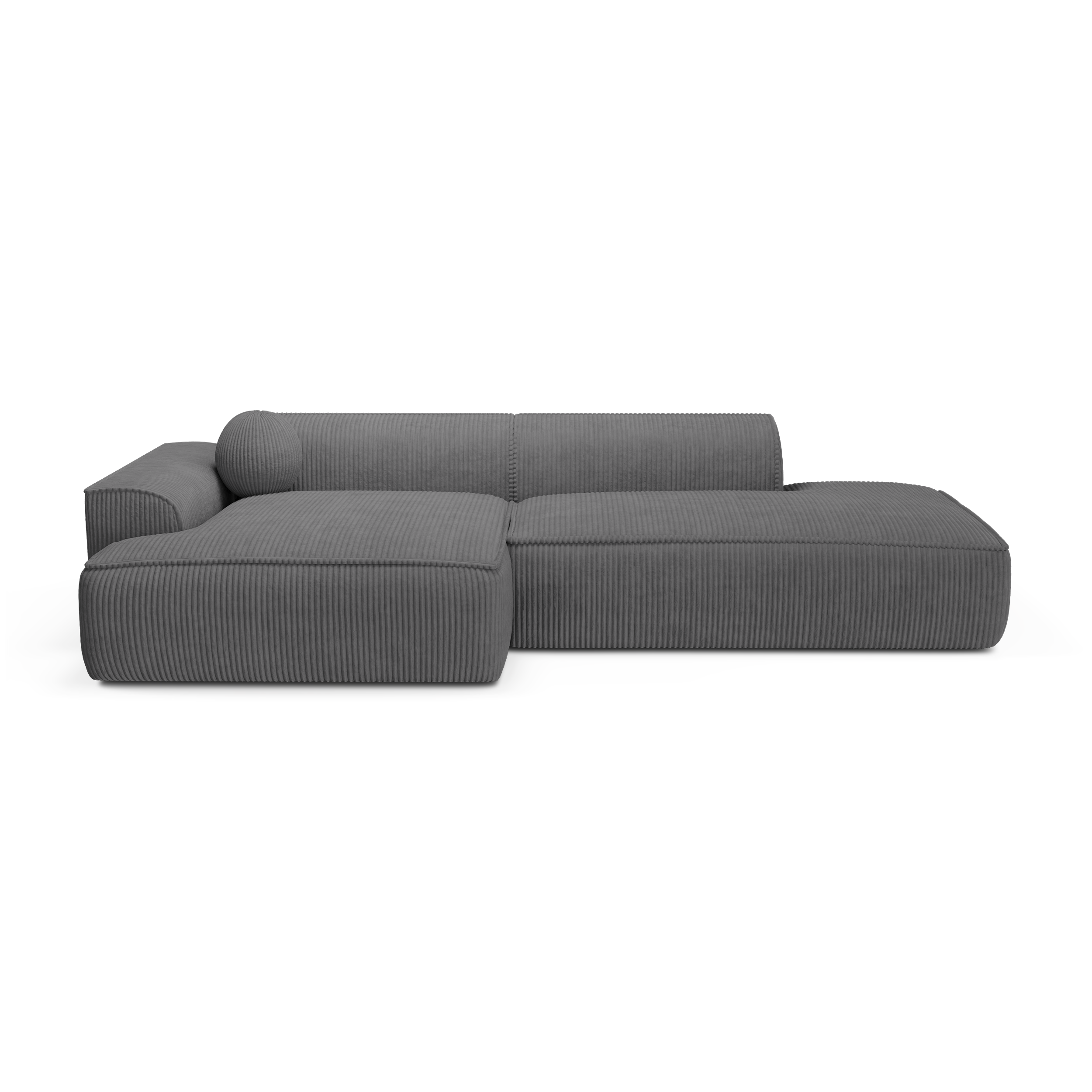 sia-ania-canap-angle-gauche-cr-me-coussin-boule image 8