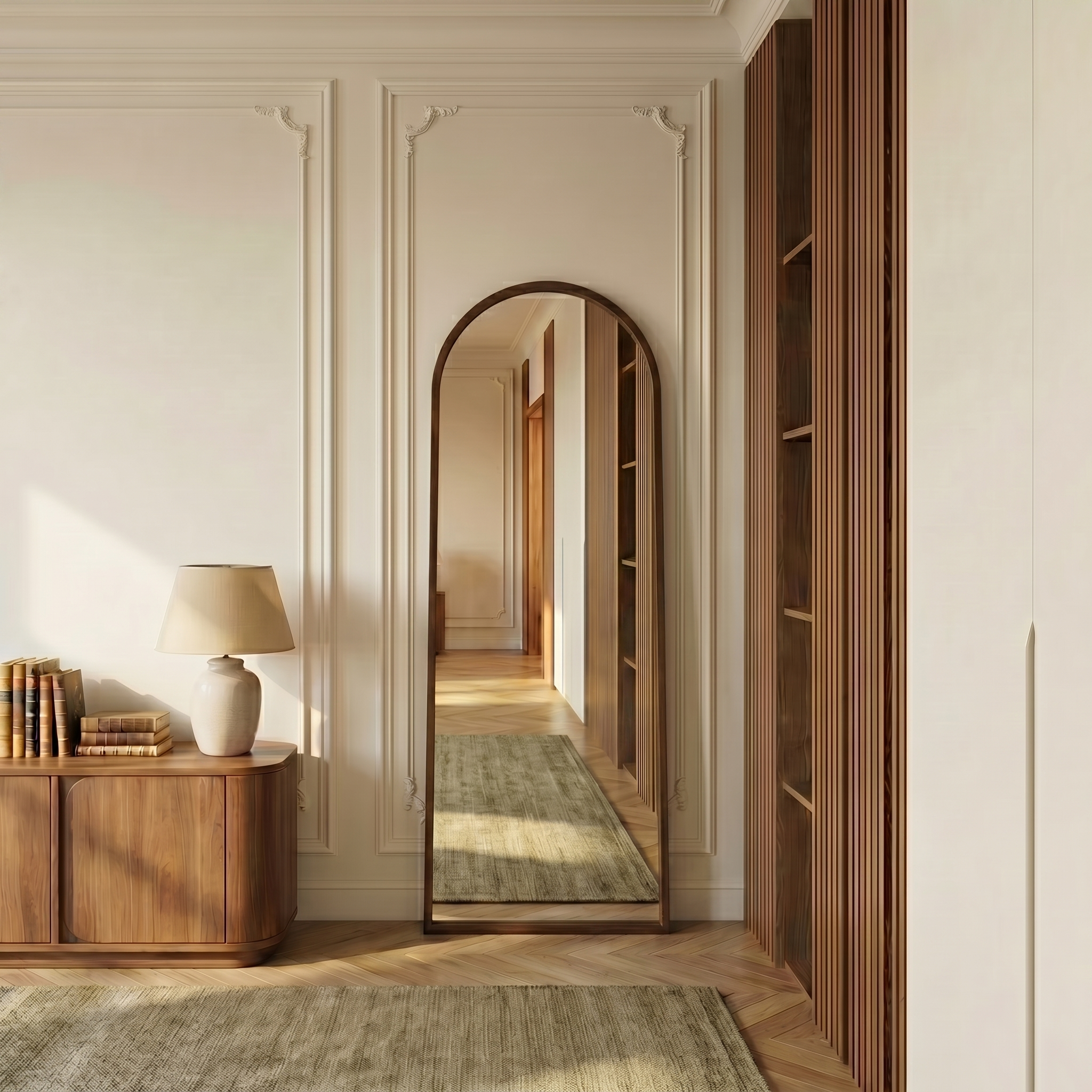 sia-victoria-miroir-melin-arche-marron-65x170-cm image 2