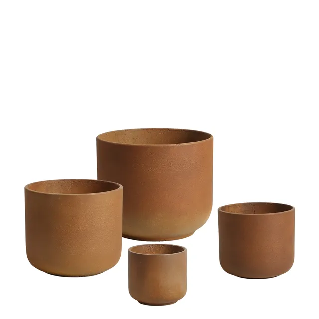 sia-antica-terra-cache-pot-orange-terracotta-lot-de-4 image 1