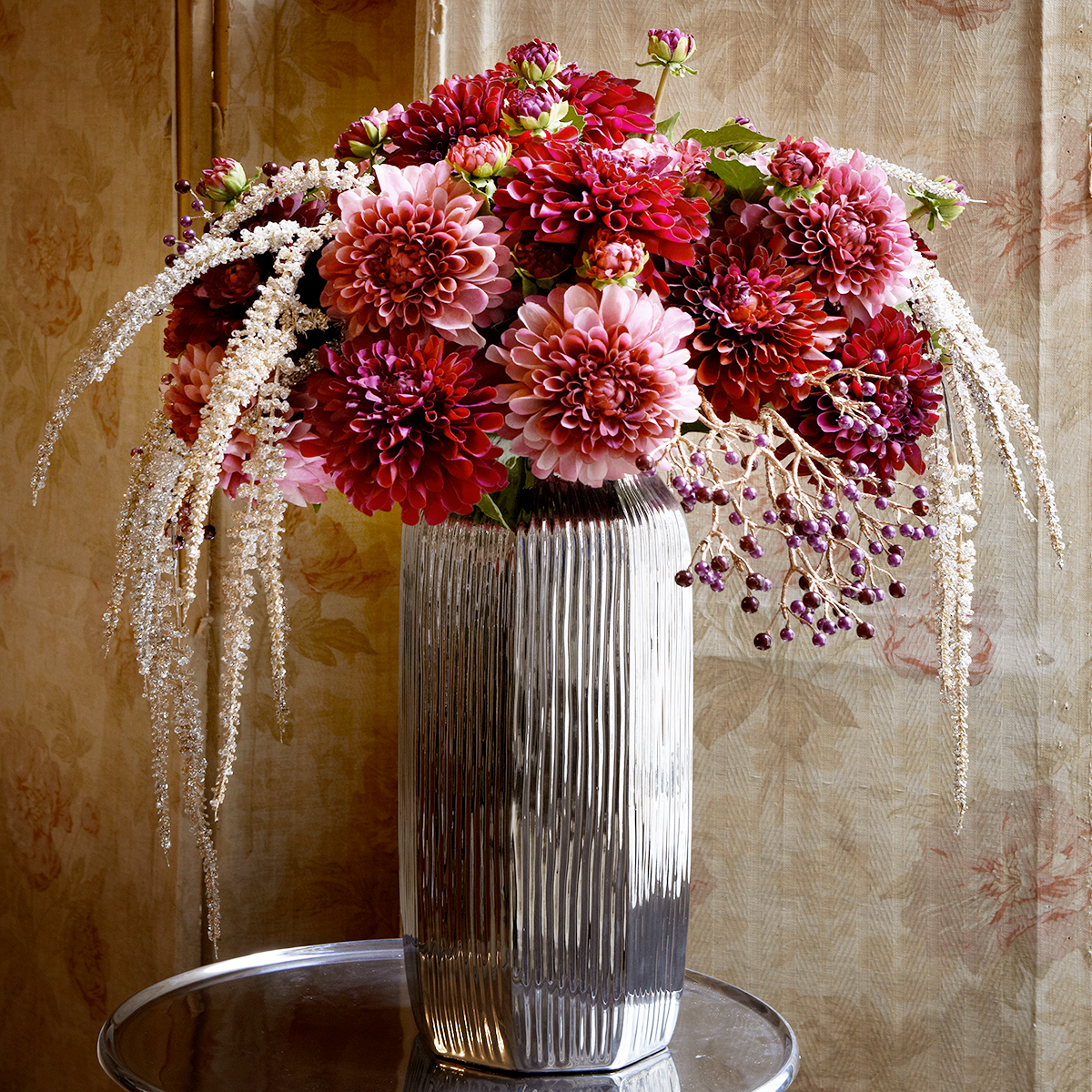 sia-noah-dahlia-candice-fleur-artificielle-bordeaux-50-cm image 5