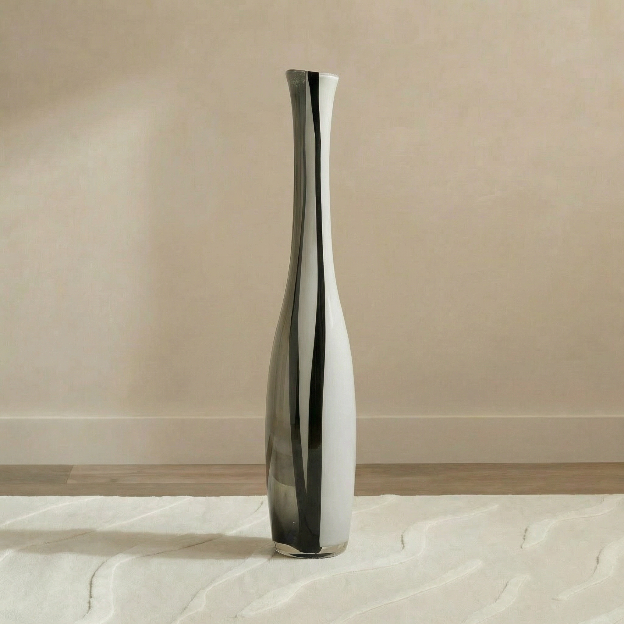 sia-deco-antica-alaska-vase-verre-souffl-blanc-64-cm image 2