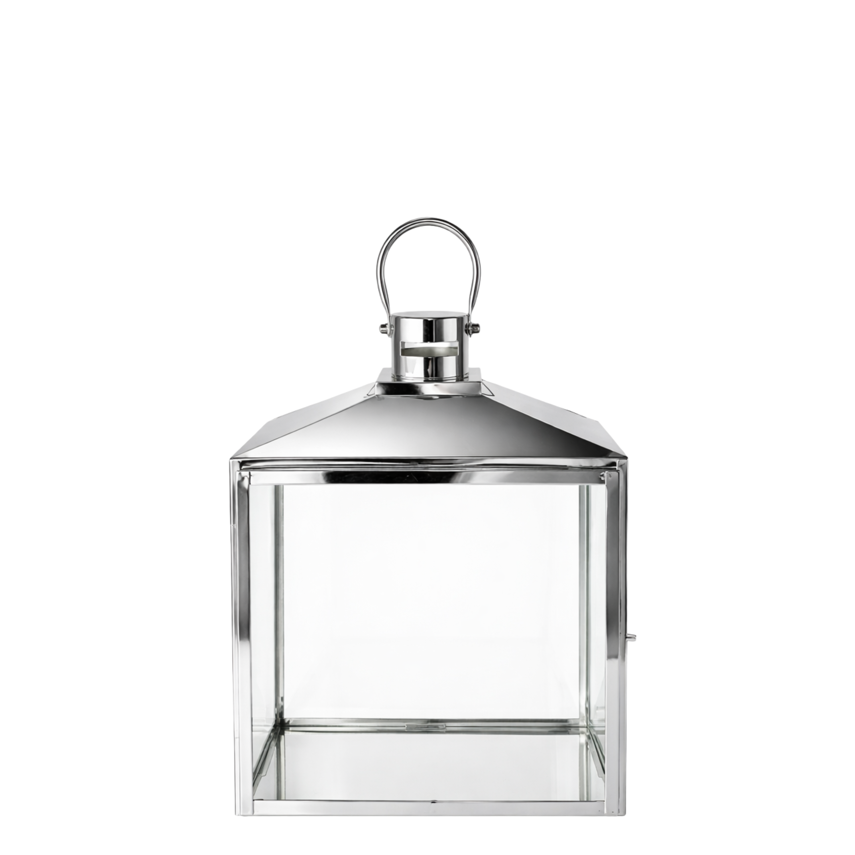 sia-nora-lanterne-tara-37-cm-argent-verre-acier image 1