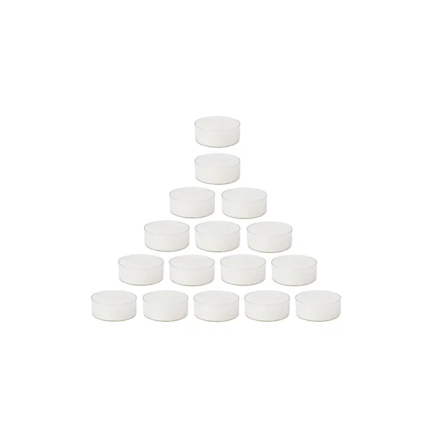 sia-nora-lumignon-bougies-chauffe-plat-rouge-blanc-16pcs image 1