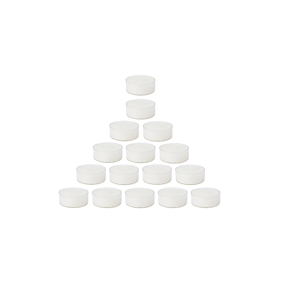 sia-nora-lumignon-bougies-chauffe-plat-rouge-blanc-16pcs image 1