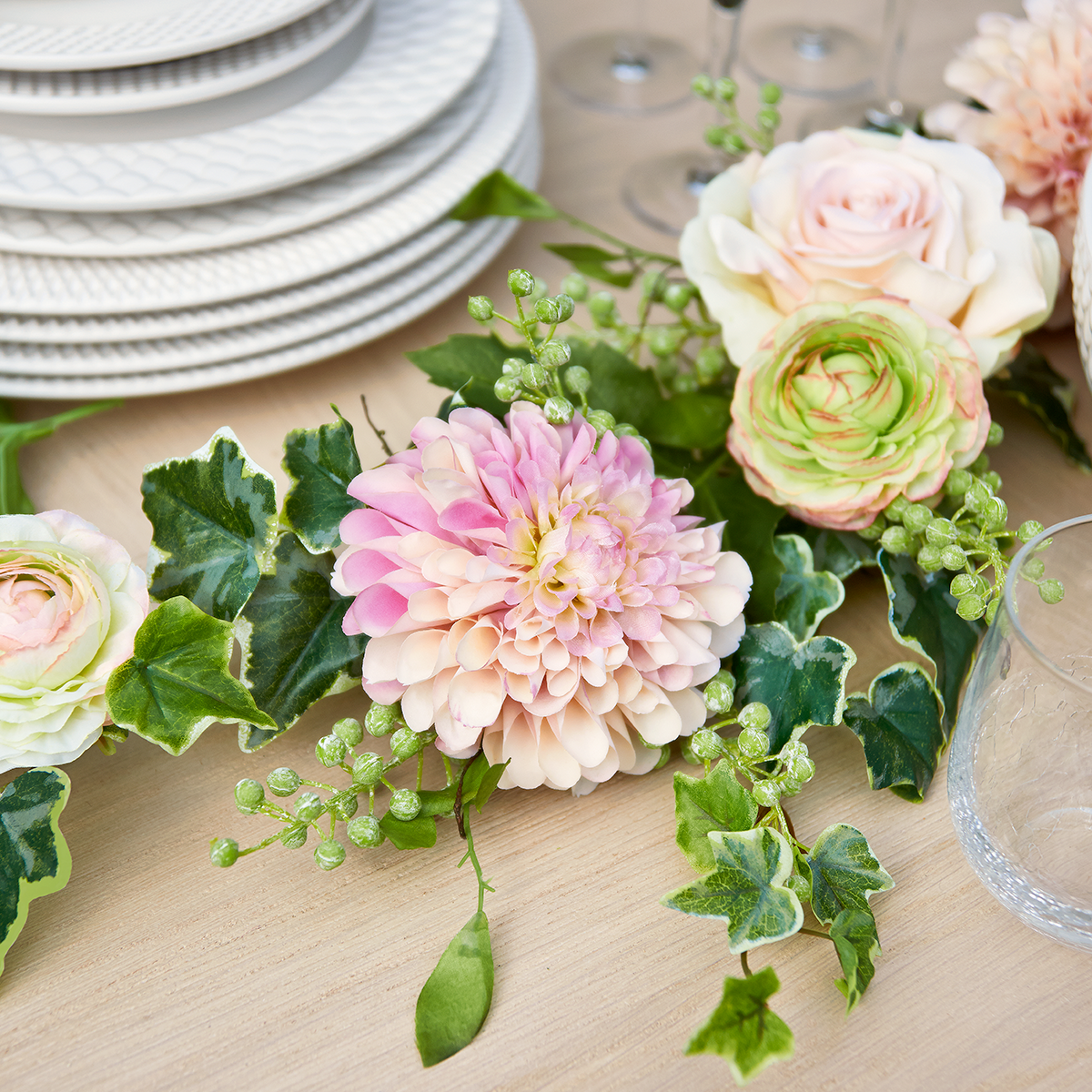 sia-deco-noah-bonnie-tige-dahlia-rose-50cm-bourgeon image 2