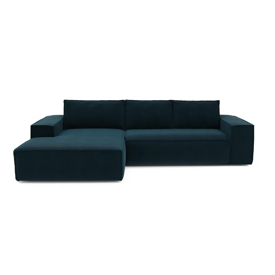 sia-deco-joan-canap-convertible-angle-gauche-bleu-paon image 1
