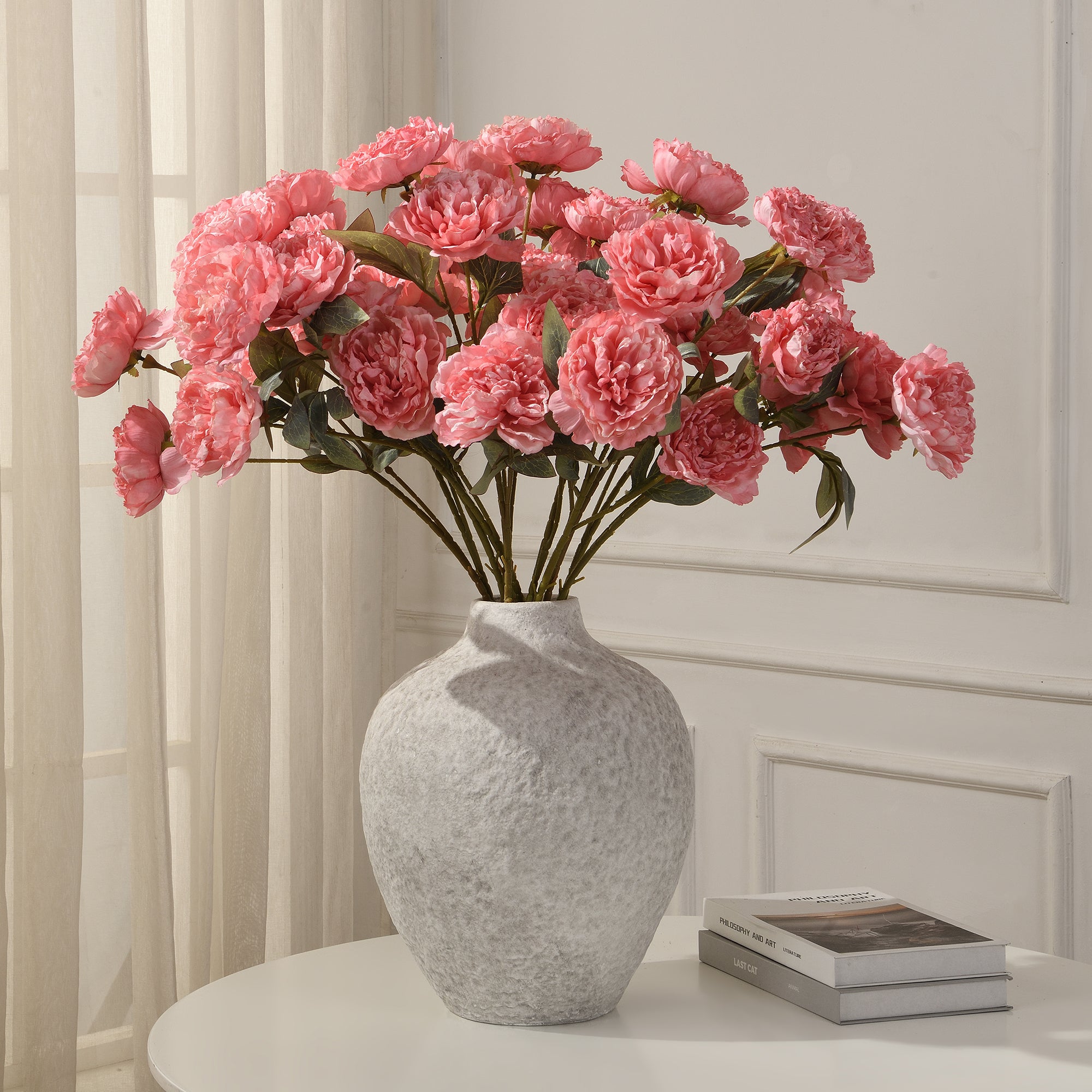 sia-deco-noah-tige-pivoine-artificielle-blanc-85-cm-branchage image 5