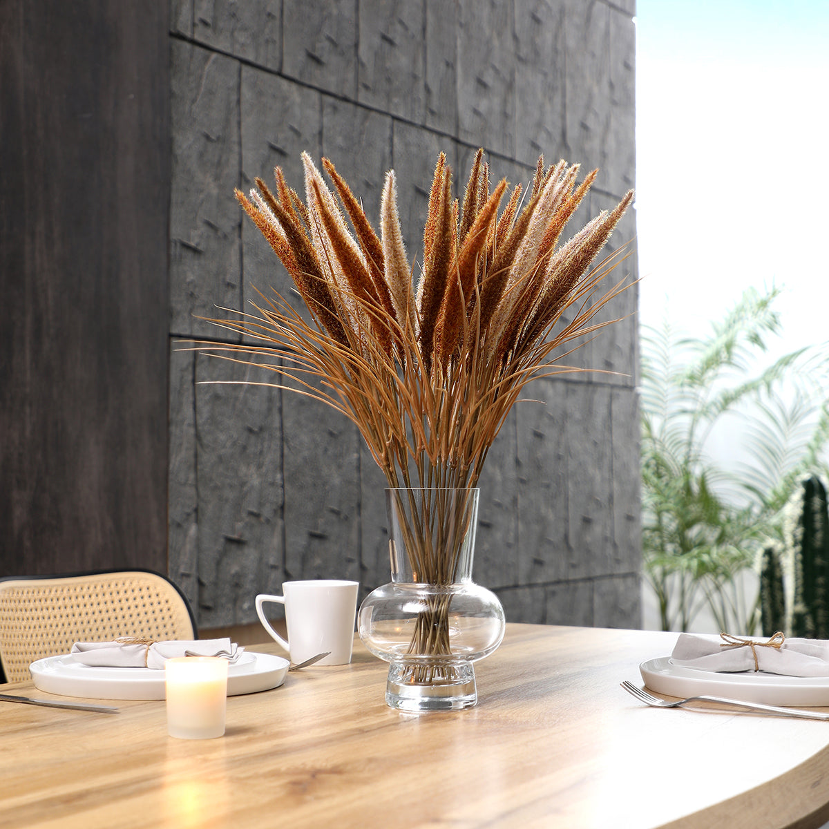 sia-deco-noah-bouquet-pampa-12-tiges-marron-50-cm image 7
