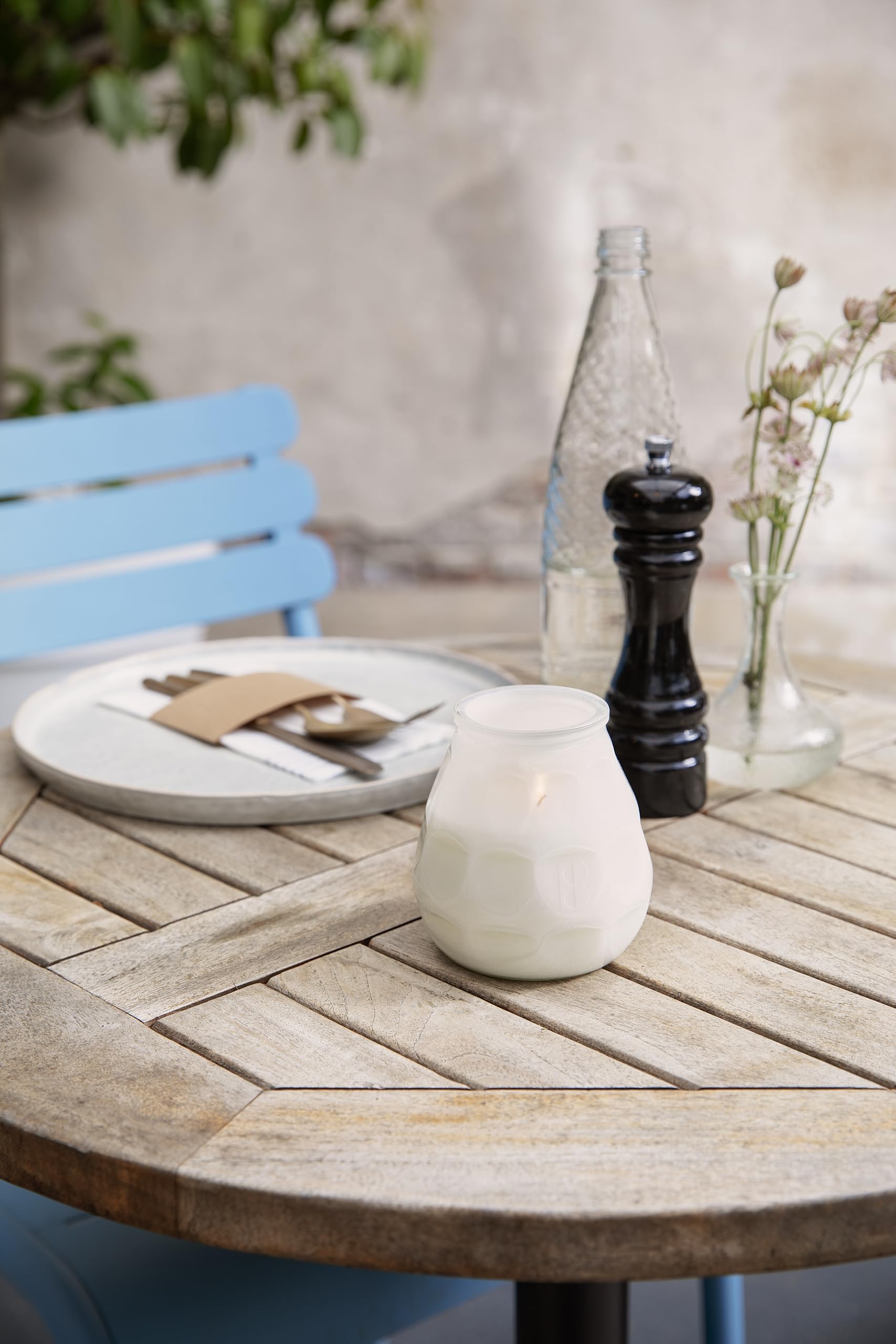 bolsius-outdoor-70h-bougie-ext-rieure-blanche-verre-x6 image 2